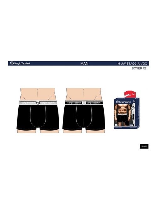 Boxer SERGIO TACCHINI - Pack de 2 - Kiabi