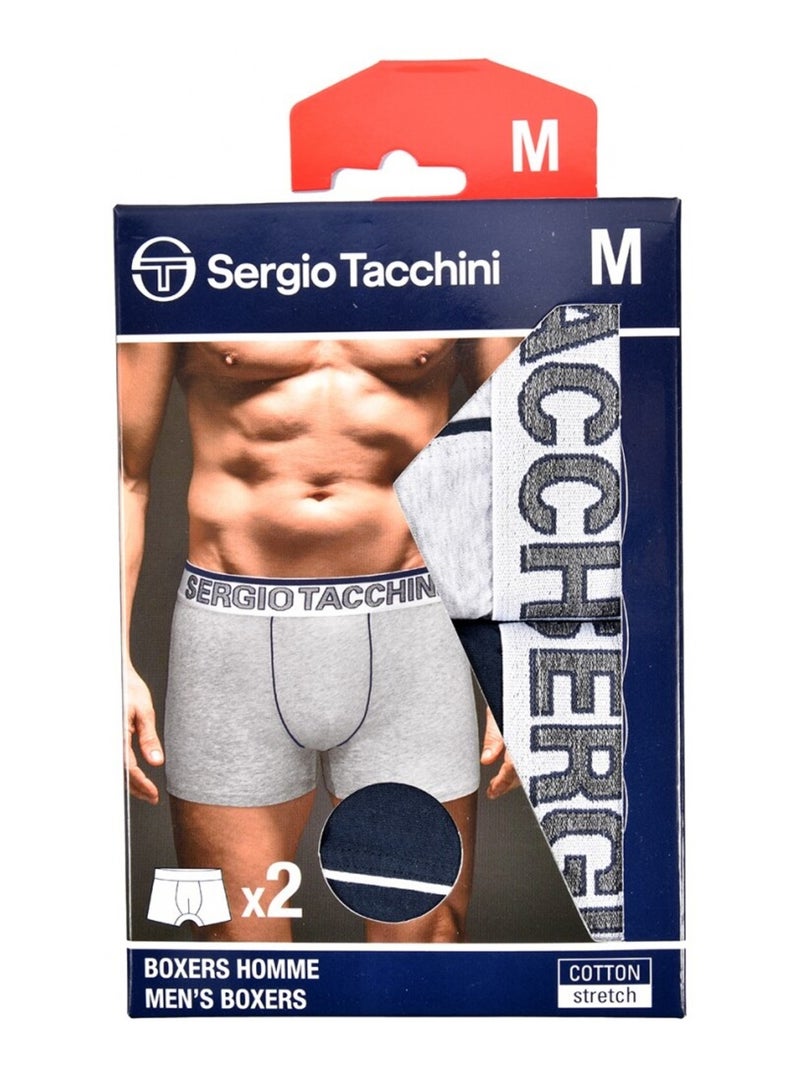 Boxer SERGIO TACCHINI - Pack de 2 Multicolore - Kiabi
