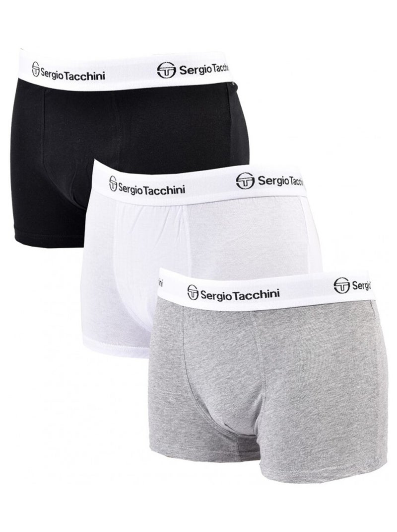 Boxer SERGIO TACCHINI - Pack de 3 Multicolore - Kiabi