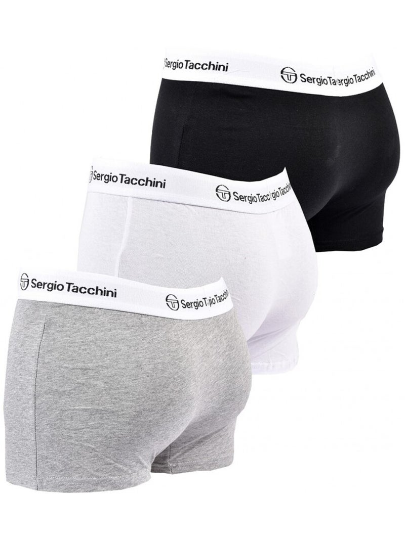 Boxer SERGIO TACCHINI - Pack de 3 Multicolore - Kiabi