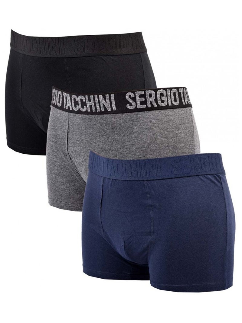Boxer SERGIO TACCHINI - Pack de 3 Multicolore - Kiabi
