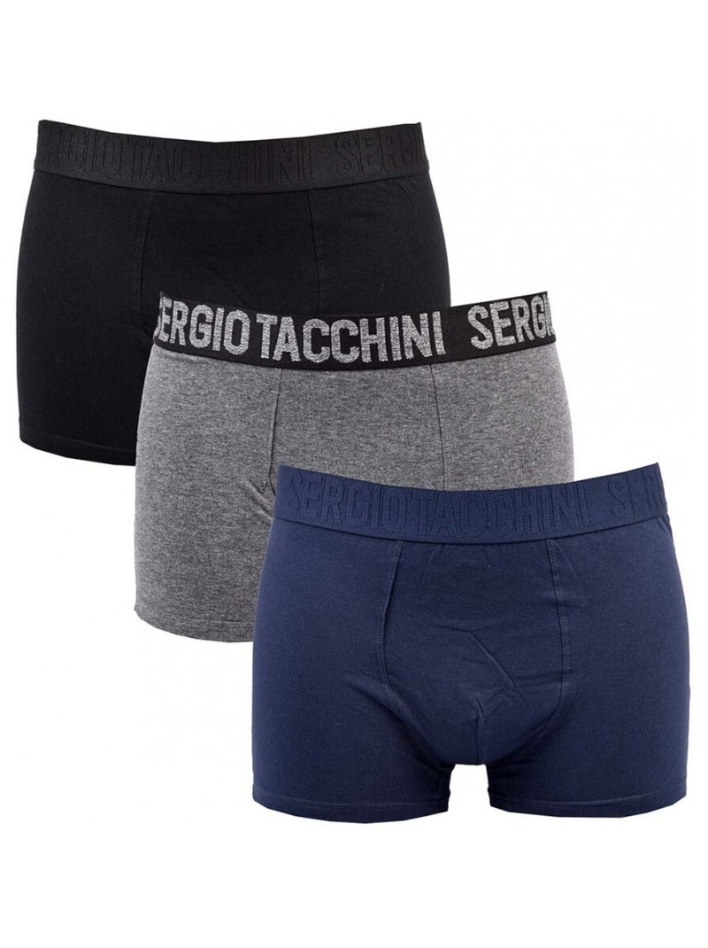 Boxer SERGIO TACCHINI - Pack de 3 Multicolore - Kiabi