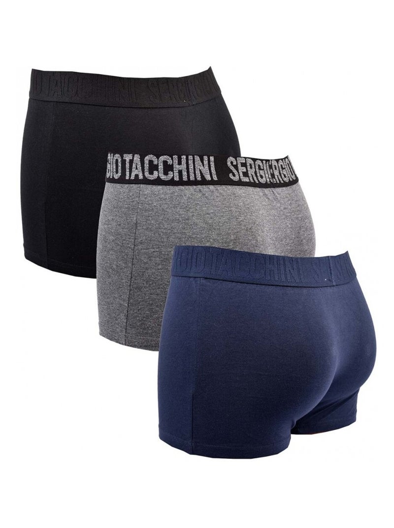 Boxer SERGIO TACCHINI - Pack de 3 Multicolore - Kiabi