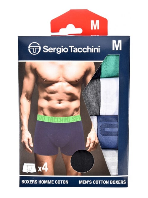 Boxer SERGIO TACCHINI - Pack de 4 - Kiabi