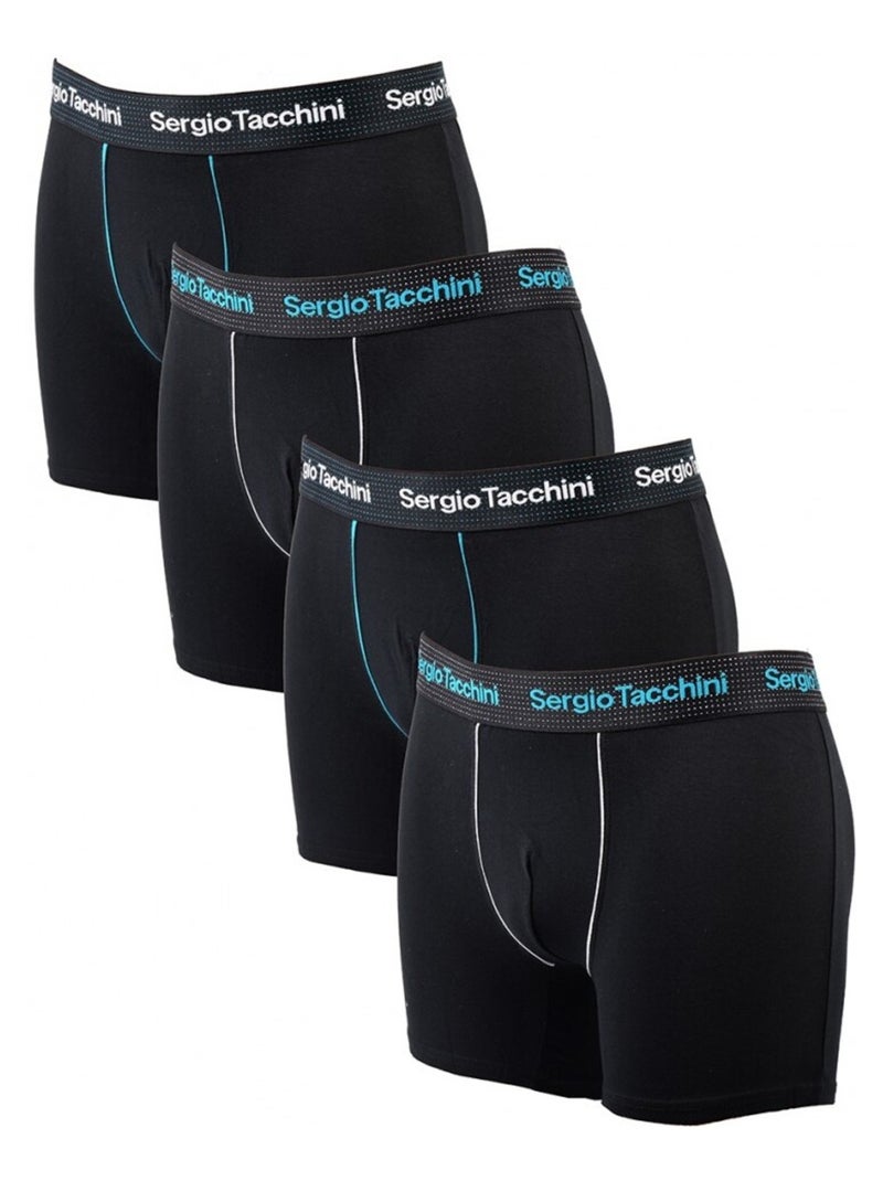 Boxer SERGIO TACCHINI - Pack de 4 Multicolore - Kiabi