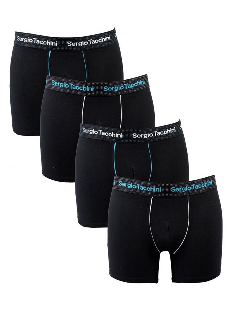 Boxer SERGIO TACCHINI - Pack de 4 Multicolore - Kiabi