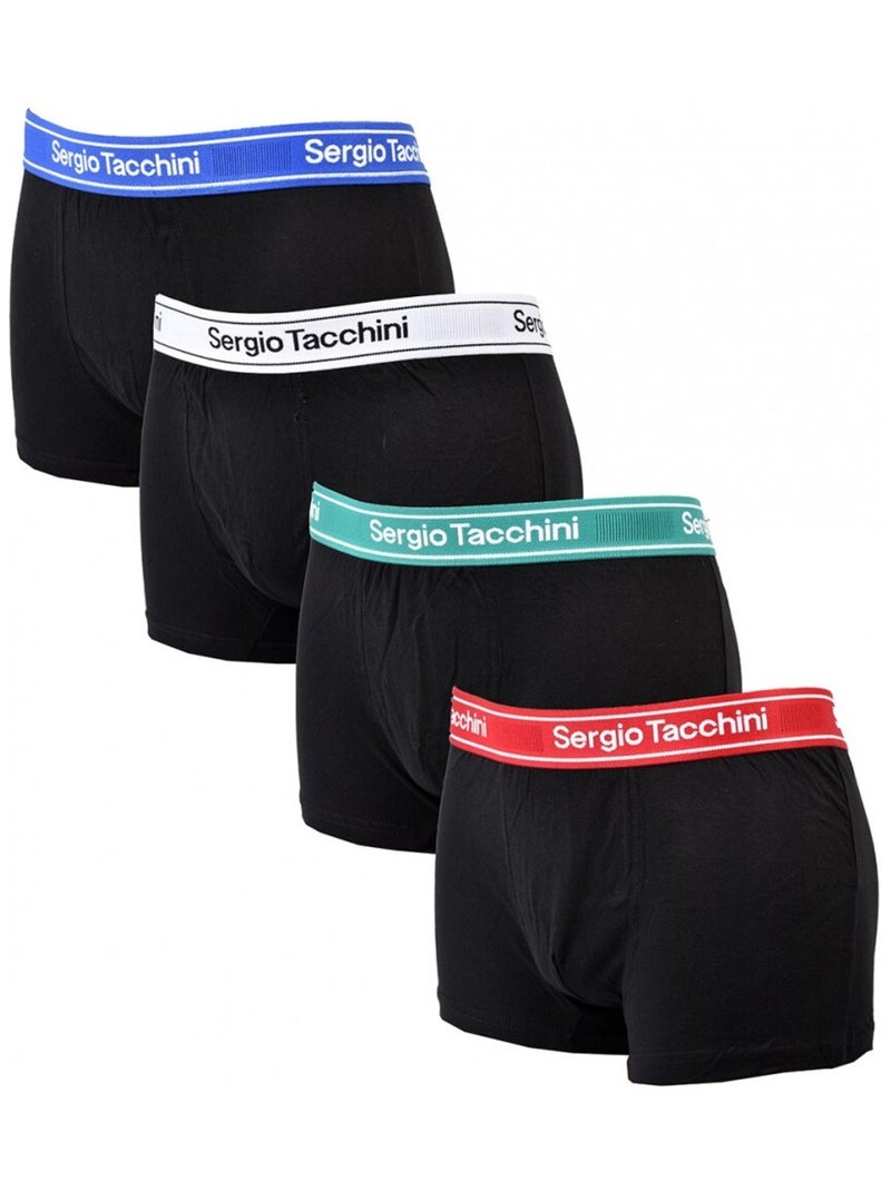 Boxer SERGIO TACCHINI - Pack de 4 Multicolore - Kiabi