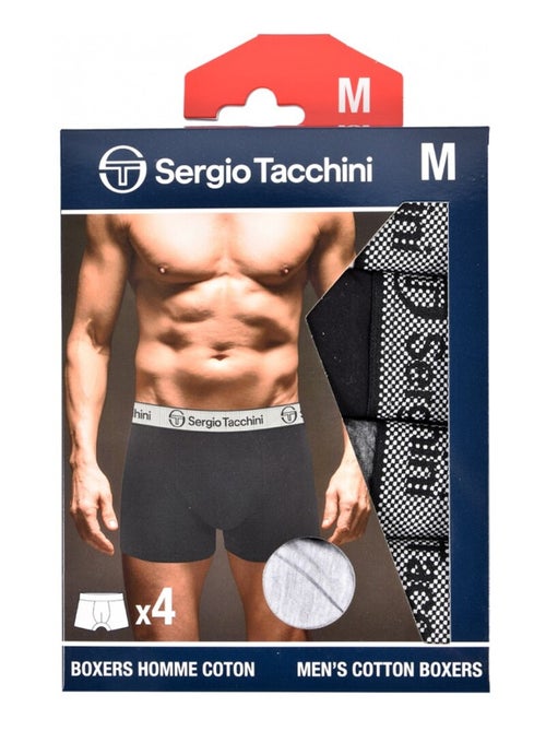 Boxer SERGIO TACCHINI - Pack de 4 - Kiabi
