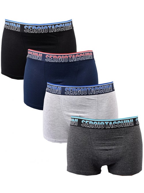Boxer SERGIO TACCHINI - Pack de 4 - Kiabi