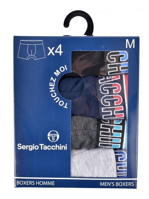 Boxer SERGIO TACCHINI - Pack de 4 - Kiabi