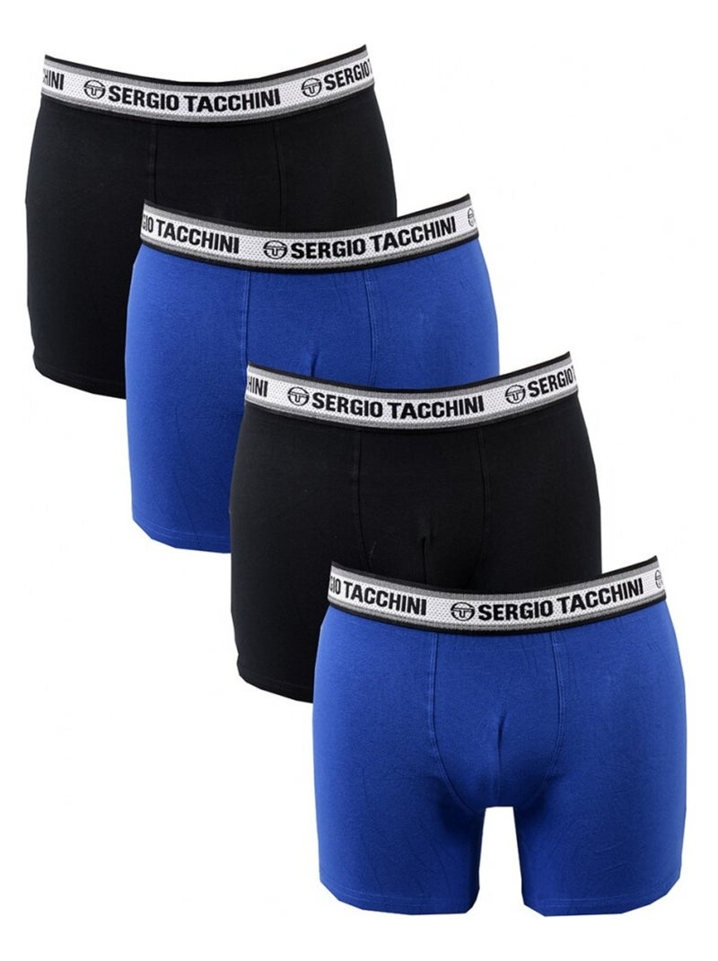 Boxer SERGIO TACCHINI - Pack de 4 Multicolore - Kiabi