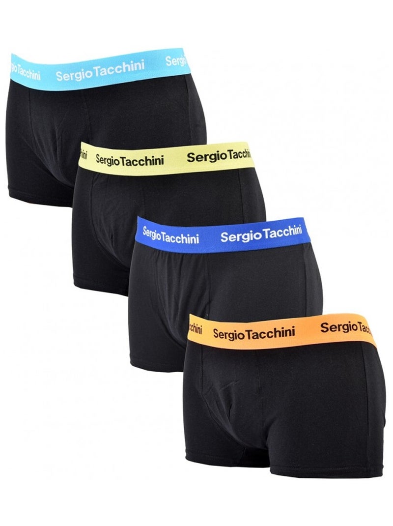 Boxer SERGIO TACCHINI - Pack de 4 Multicolore - Kiabi