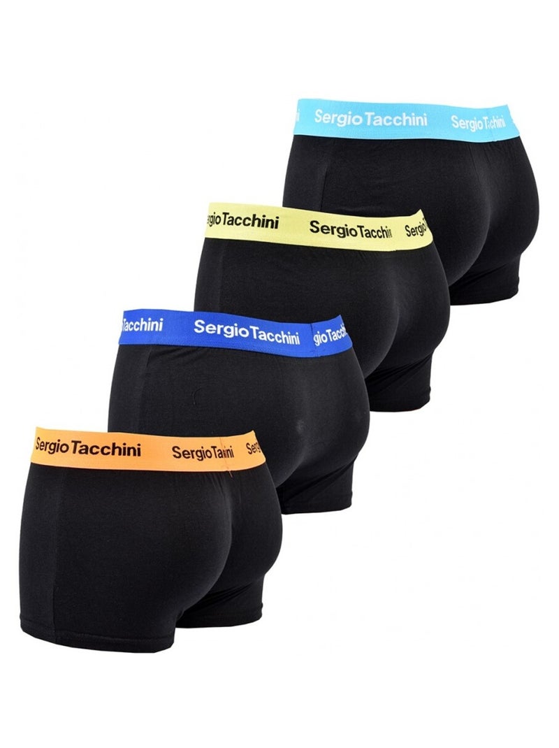 Boxer SERGIO TACCHINI - Pack de 4 Multicolore - Kiabi