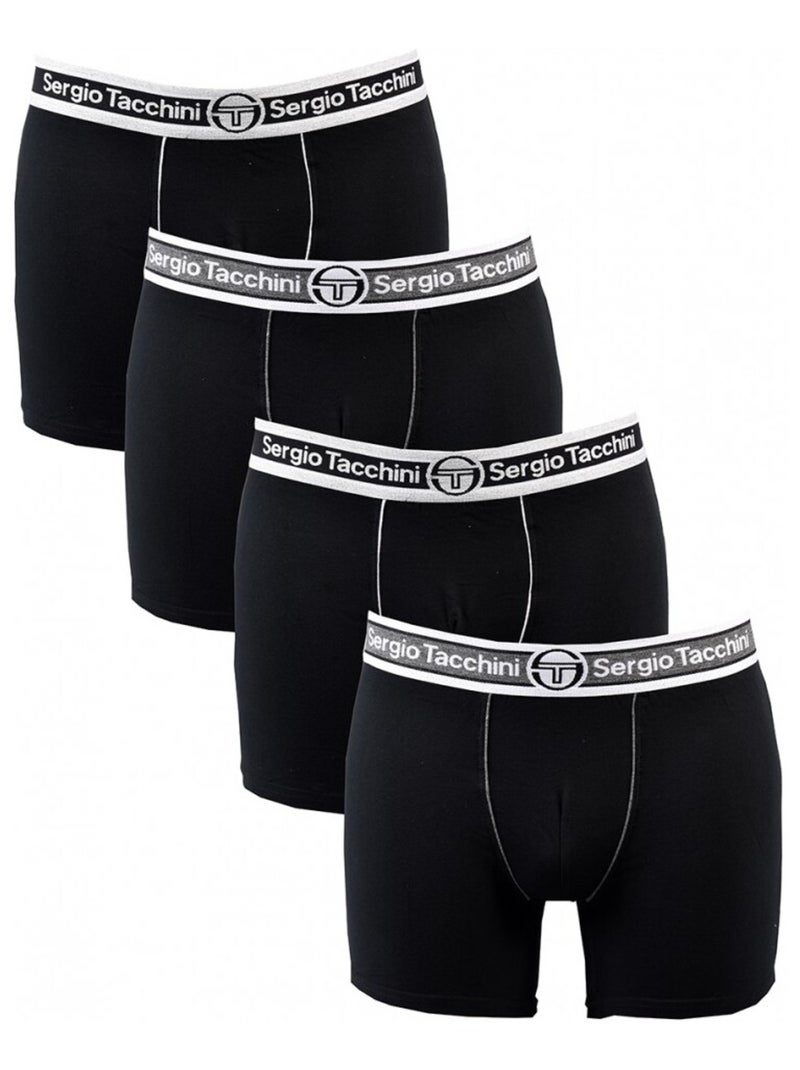 Boxer SERGIO TACCHINI - Pack de 4 Multicolore - Kiabi