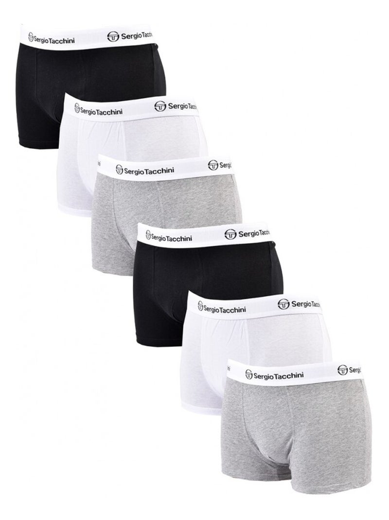 Boxer SERGIO TACCHINI - Pack de 6 Multicolore - Kiabi