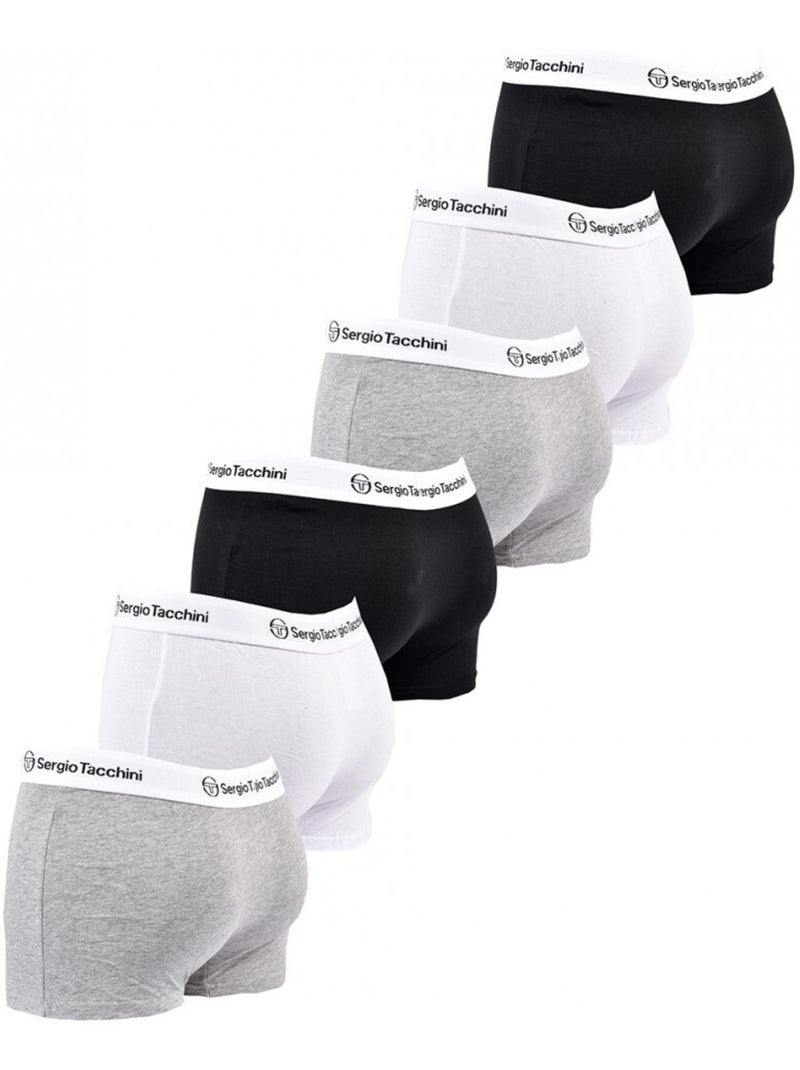 Boxer SERGIO TACCHINI - Pack de 6 Multicolore - Kiabi