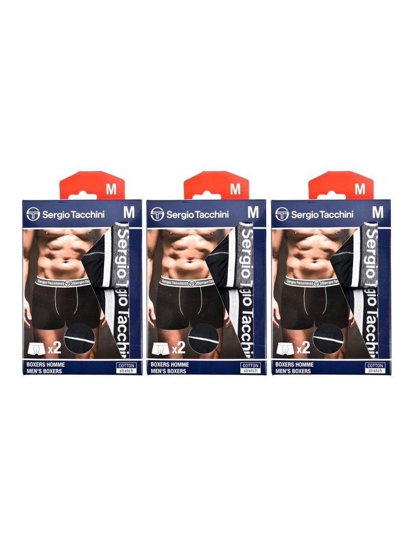Boxer SERGIO TACCHINI - Pack de 6 Multicolore - Kiabi