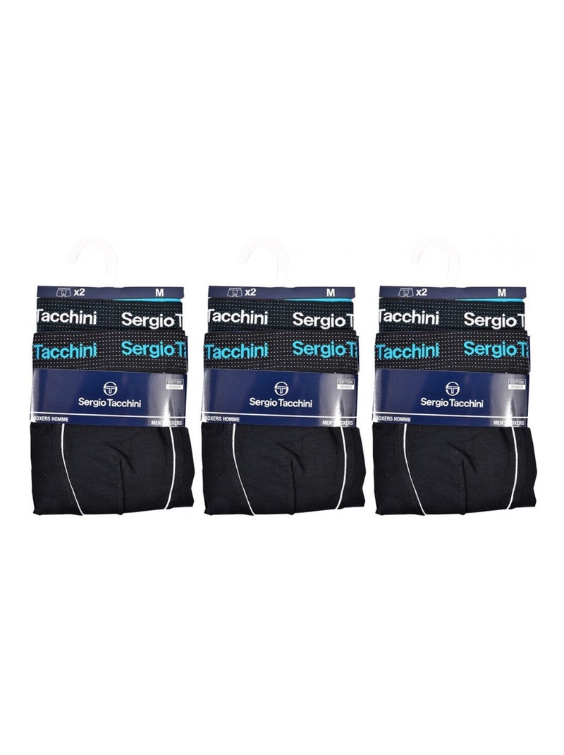 Boxer SERGIO TACCHINI - Pack de 6 Multicolore - Kiabi