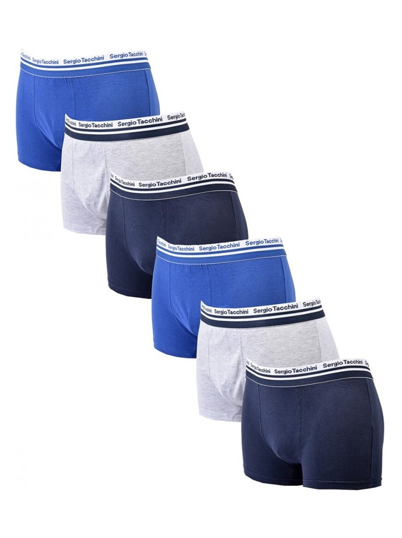 Boxer SERGIO TACCHINI - Pack de 6 Multicolore - Kiabi