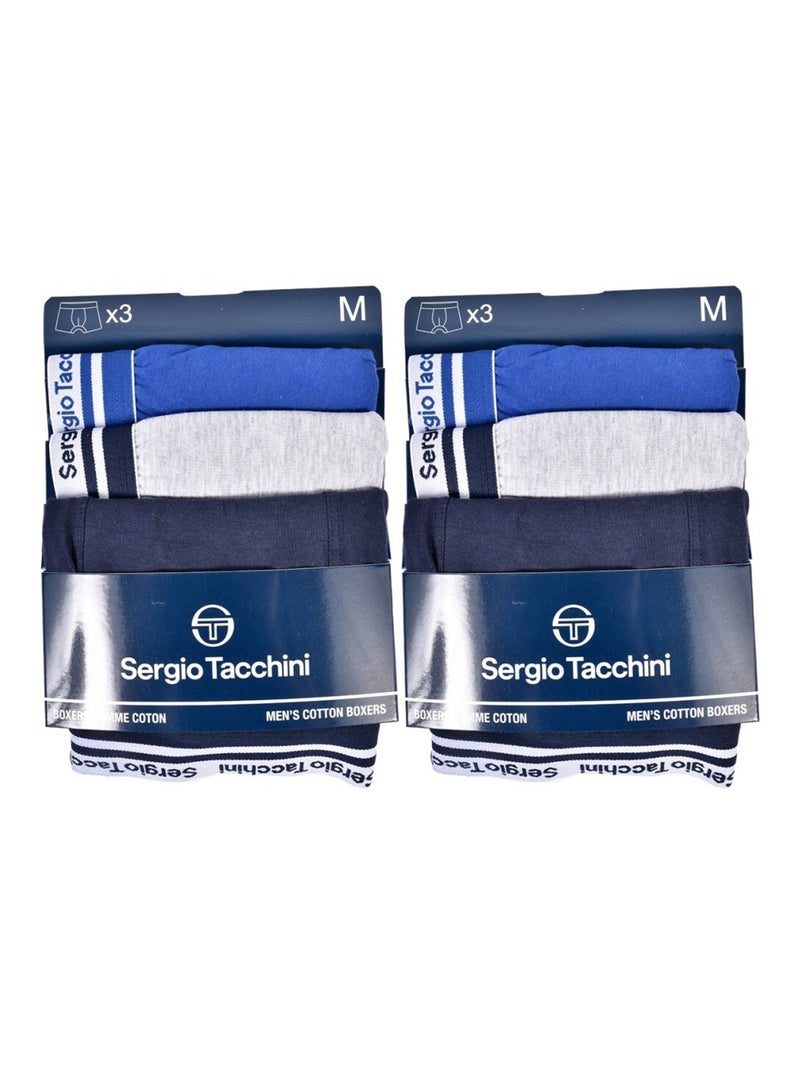 Boxer SERGIO TACCHINI - Pack de 6 Multicolore - Kiabi