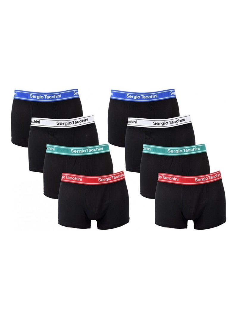Boxer SERGIO TACCHINI - Pack de 8 Multicolore - Kiabi