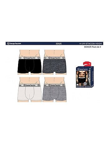 Boxer SERGIO TACCHINI - Pack de 8