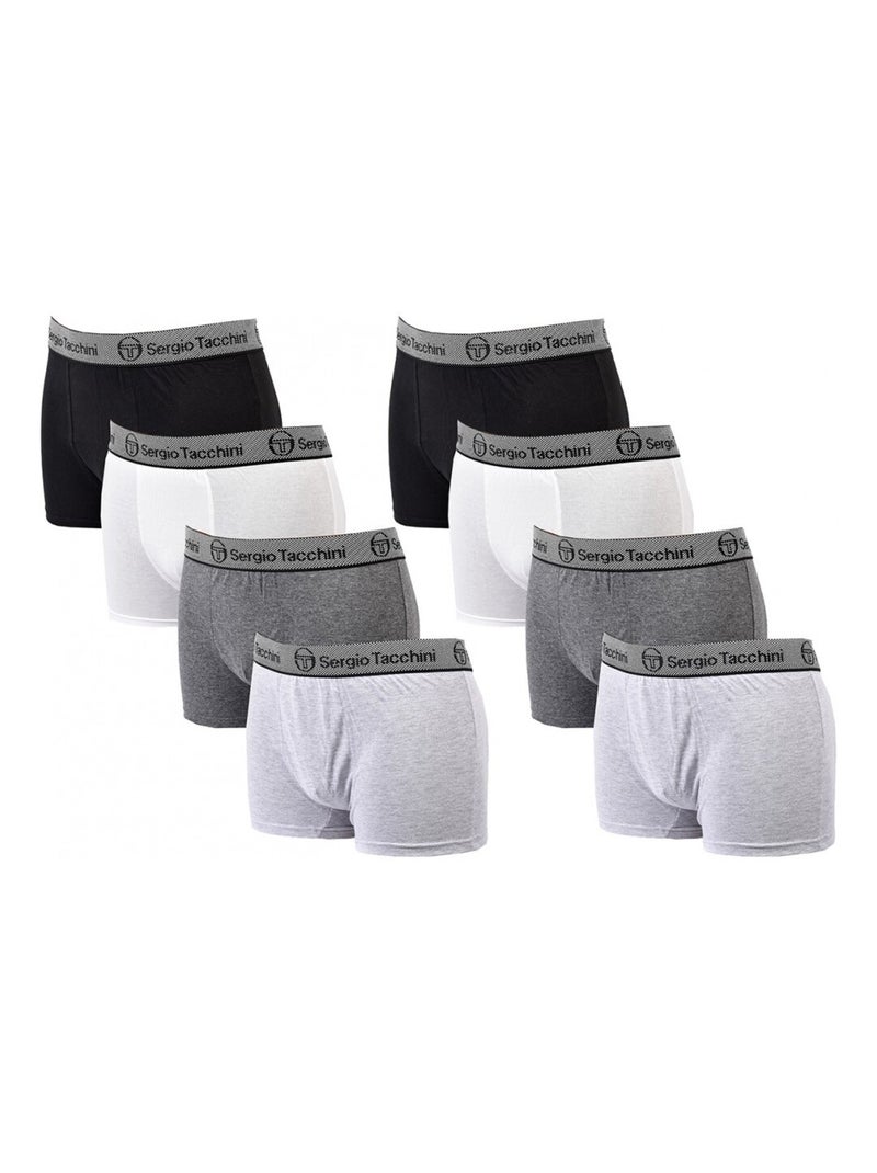 Boxer SERGIO TACCHINI - Pack de 8 Multicolore - Kiabi