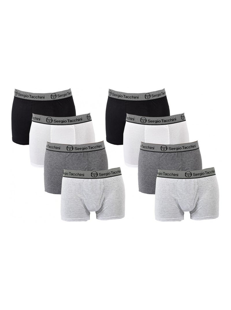 Boxer SERGIO TACCHINI - Pack de 8 Multicolore - Kiabi