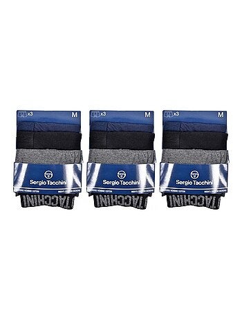 Boxer SERGIO TACCHINI - Pack de 9