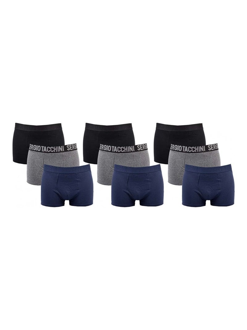 Boxer SERGIO TACCHINI - Pack de 9 Multicolore - Kiabi