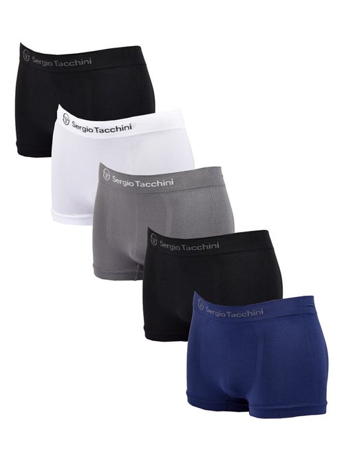 Boxer SERGIO TACCHINI sans Couture Pack de 5 SEAMLESS0608 - Kiabi
