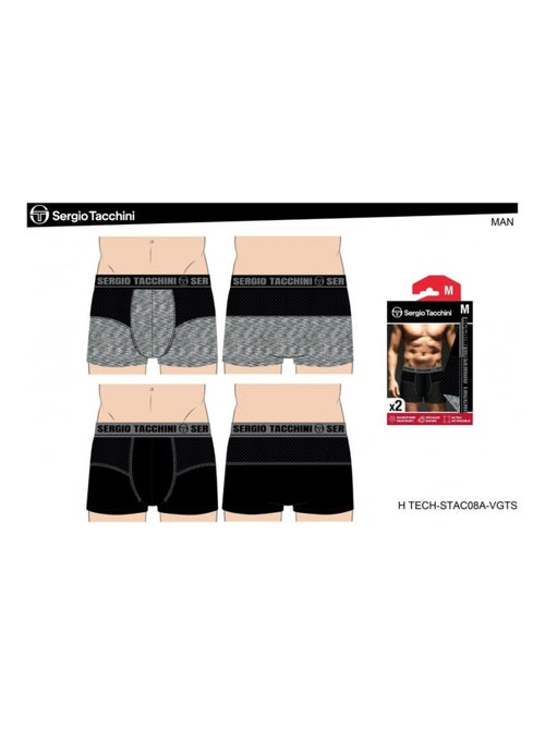 Boxer SERGIO TACCHINI X2 - Pack de 2 - Kiabi