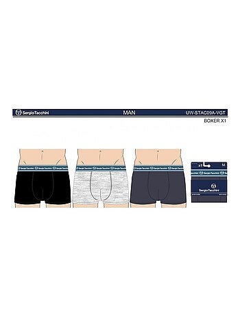 Boxer SERGIO TACCHINI X3 - Pack de 3