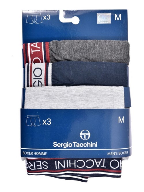 Boxer SERGIO TACCHINI X3 - Pack de 3 - Kiabi