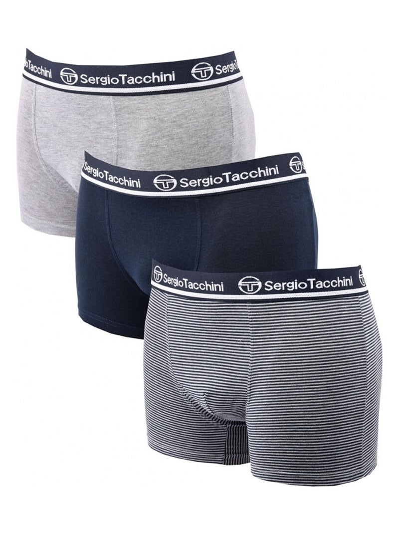 Boxer SERGIO TACCHINI X3 - Pack de 3 Multicolore - Kiabi