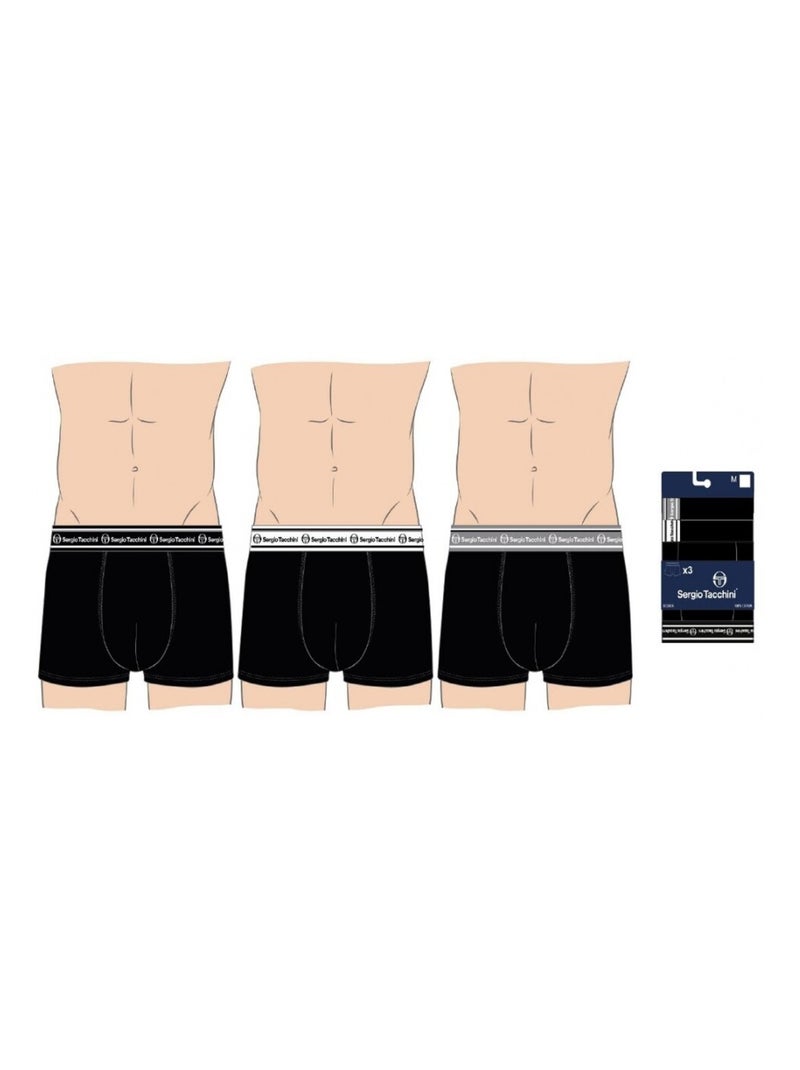Boxer SERGIO TACCHINI X3 - Pack de 3 Multicolore - Kiabi
