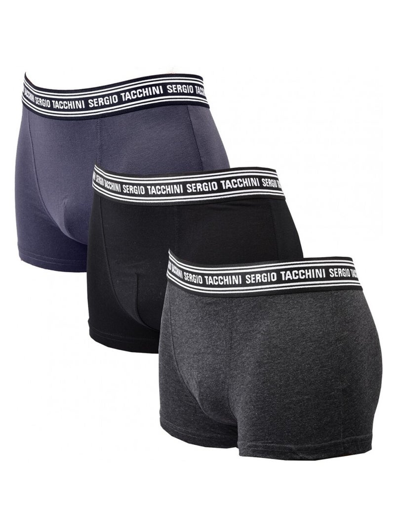 Boxer SERGIO TACCHINI X3 - Pack de 3 Multicolore - Kiabi