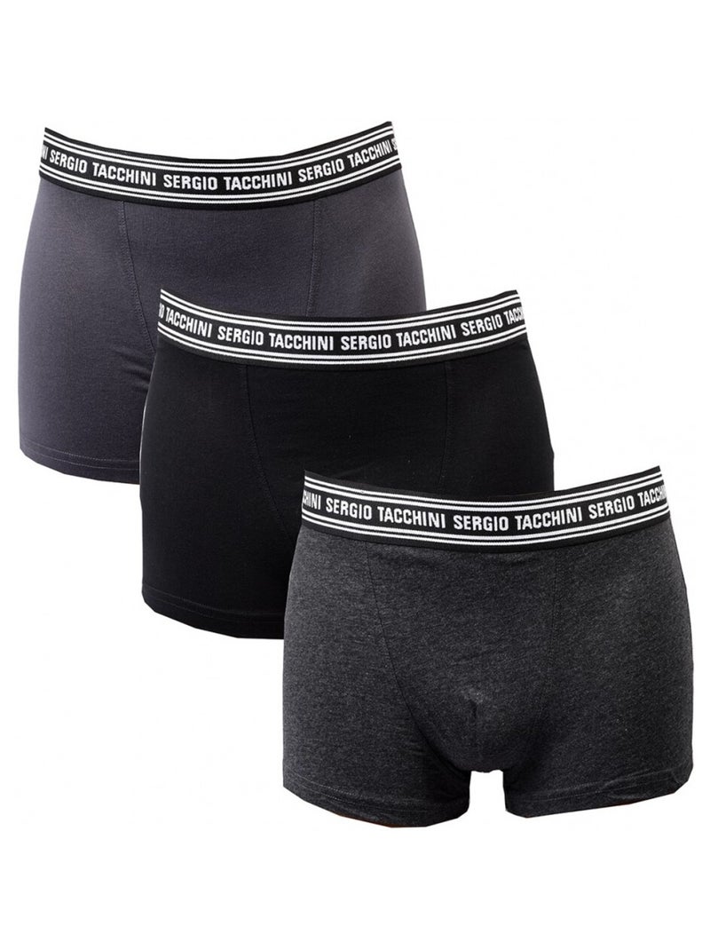 Boxer SERGIO TACCHINI X3 - Pack de 3 Multicolore - Kiabi