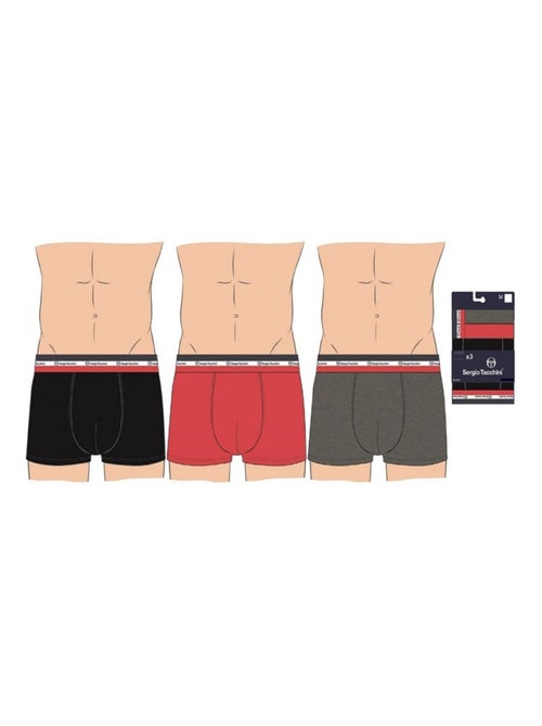 Boxer SERGIO TACCHINI X3 - Pack de 3 - Kiabi
