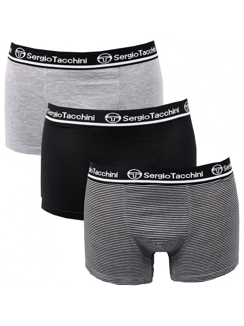 Boxer SERGIO TACCHINI X3 - Pack de 3 Multicolore - Kiabi