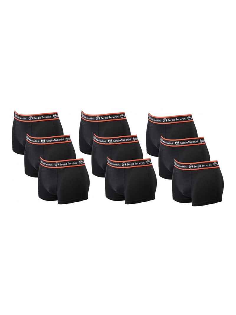 Boxer SERGIO TACCHINI X9 - Pack de 9 Multicolore - Kiabi