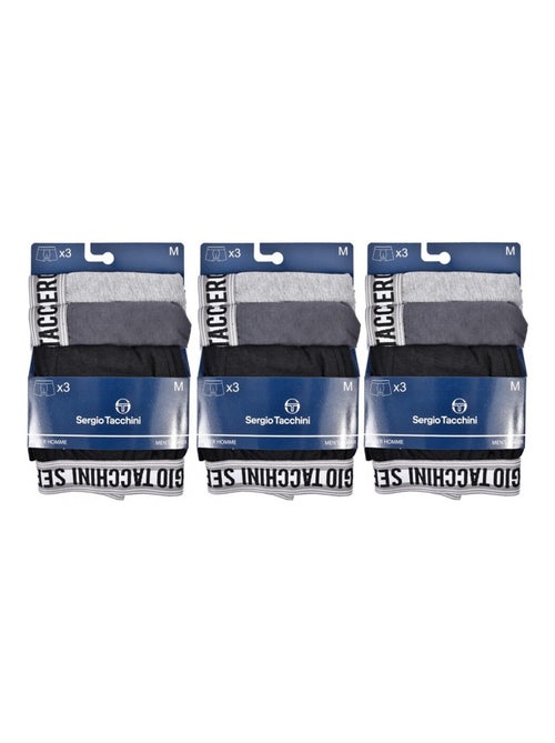 Boxer SERGIO TACCHINI X9 - Pack de 9 - Kiabi