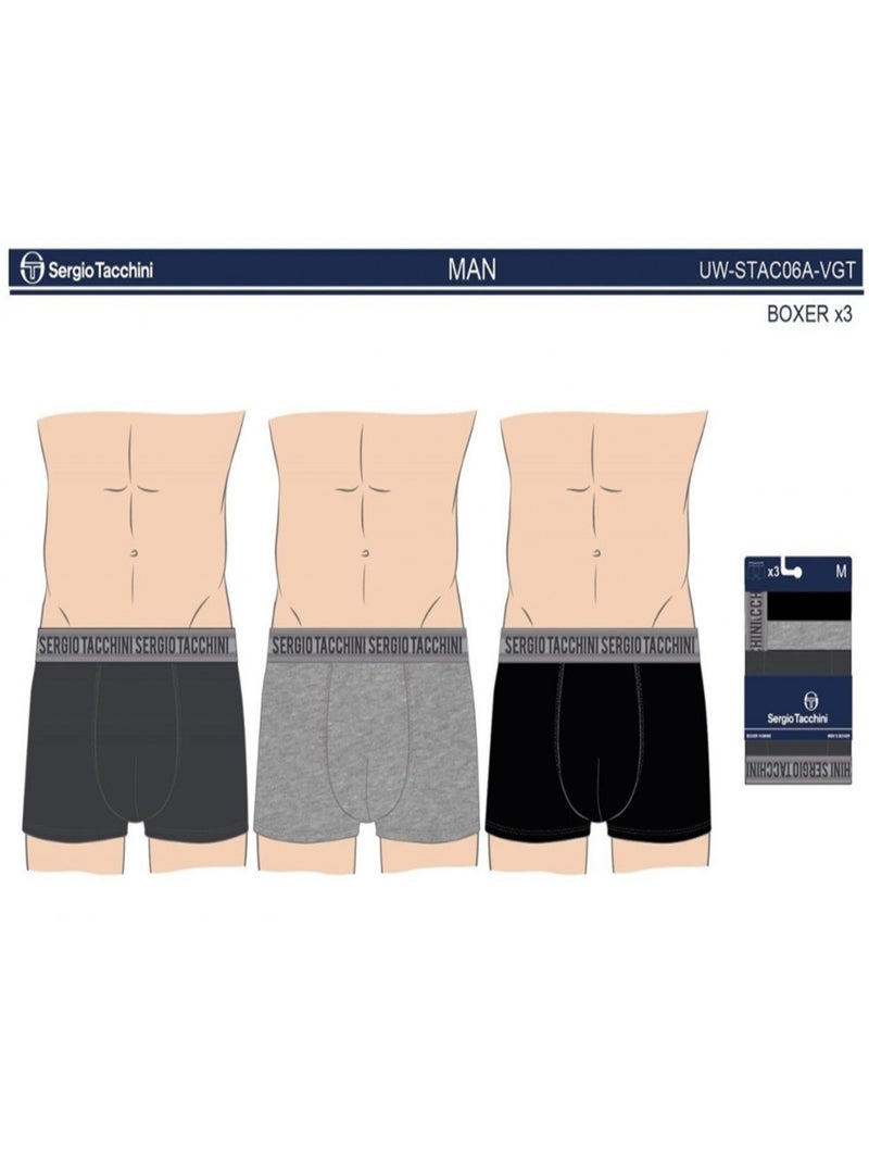 Boxer SERGIO TACCHINI X9 - Pack de 9 Multicolore - Kiabi