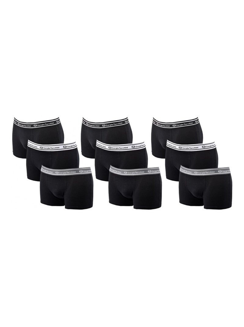 Boxer SERGIO TACCHINI X9 - Pack de 9 Multicolore - Kiabi