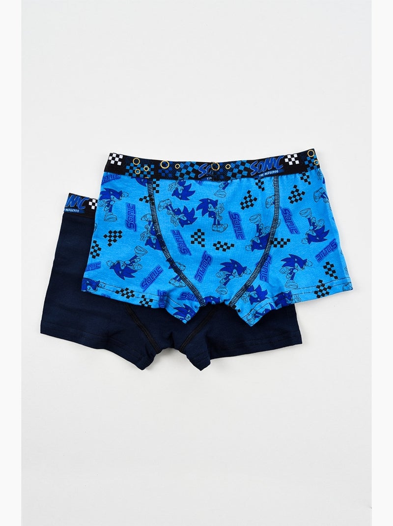 Boxer Sonic| Licence Officielle Noir - Kiabi