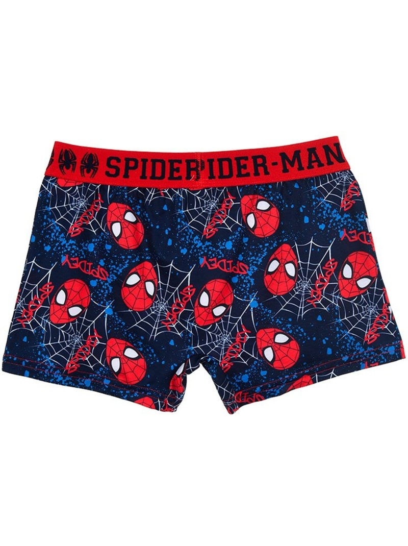 Boxer Spiderman| Licence Officielle Bleu - Kiabi