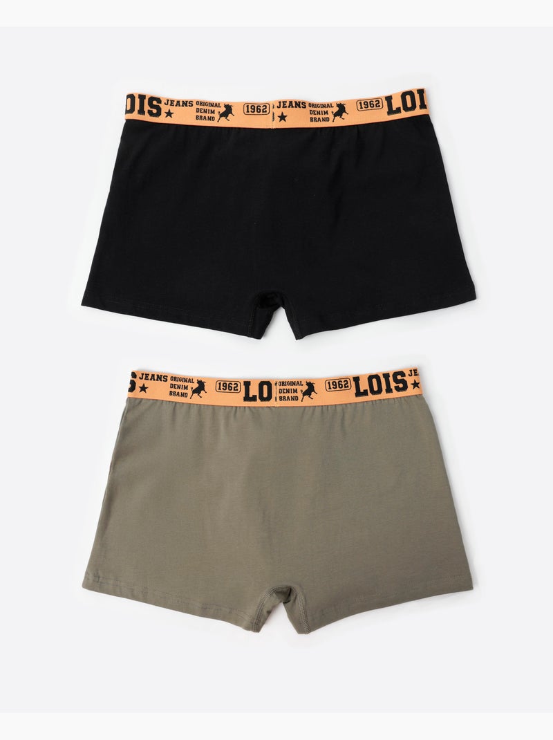 Boxer Star pour homme LOIS (boîte de 2 unités) Multicolore - Kiabi