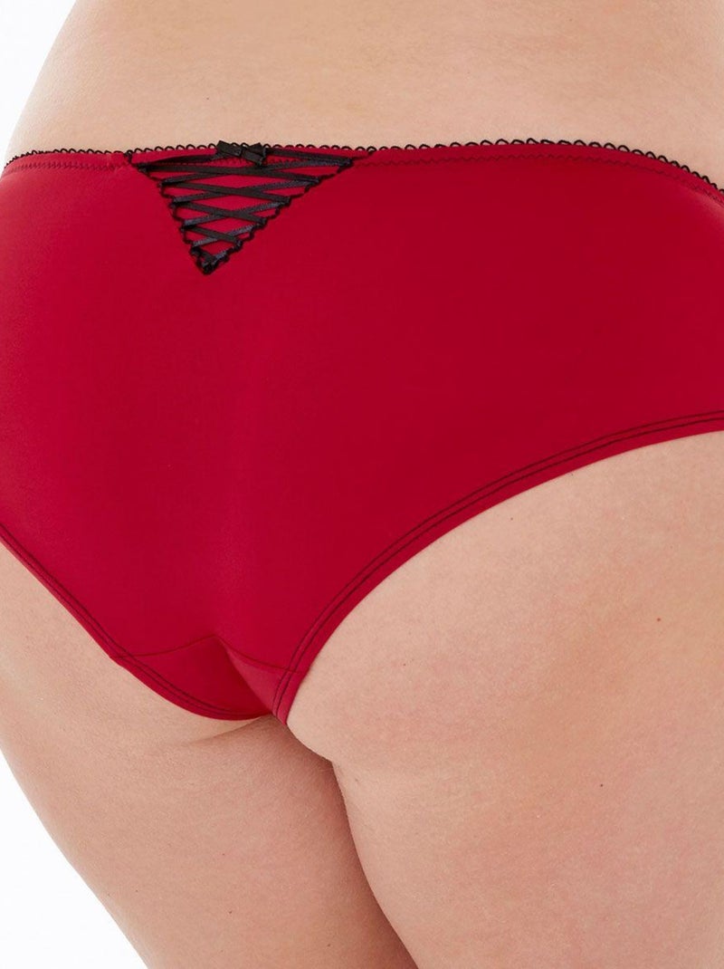 Boxer TANIA - Pomm'Poire Rouge - Kiabi
