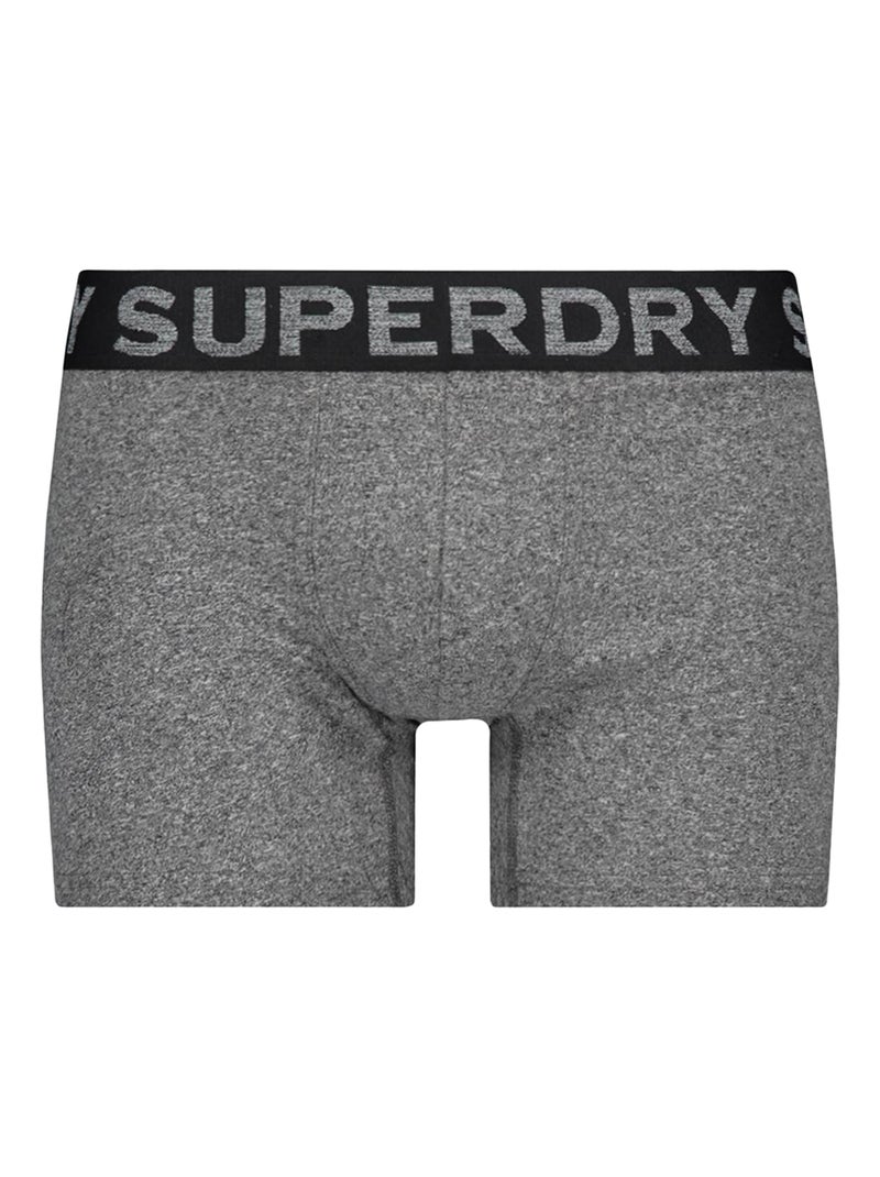 Boxer Triple Pack Superdry Gris - Kiabi