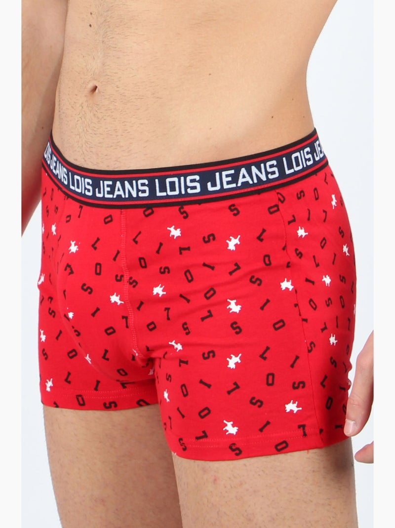 Boxer/Mug LOIS pour homme Rouge - Kiabi